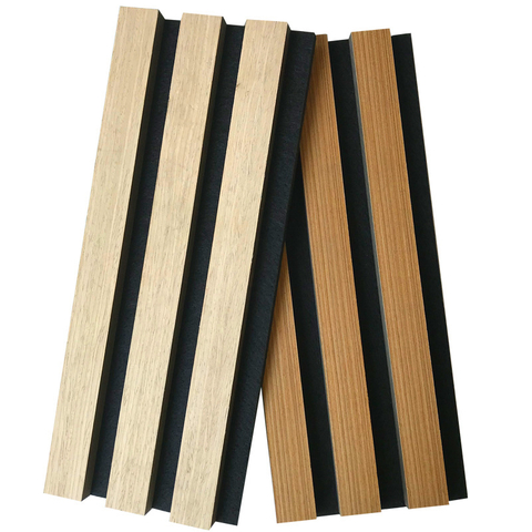 Free Sample Interior Sound Absorption Decorative Acoustic Wooden Wall Veneer Panel