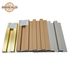 Factory Rice WPC UV Cladding Fluted 3D Wall Panel for Decoration