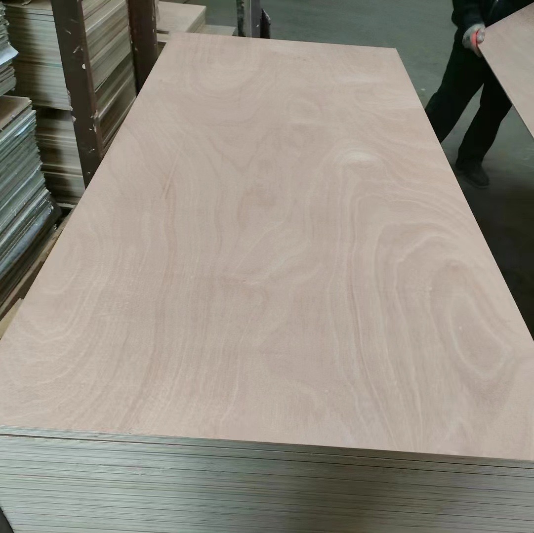 Furniture grade 1250X2450X9/12/15/18mm WBP Glue Commercial Plywood Okoume plywood 