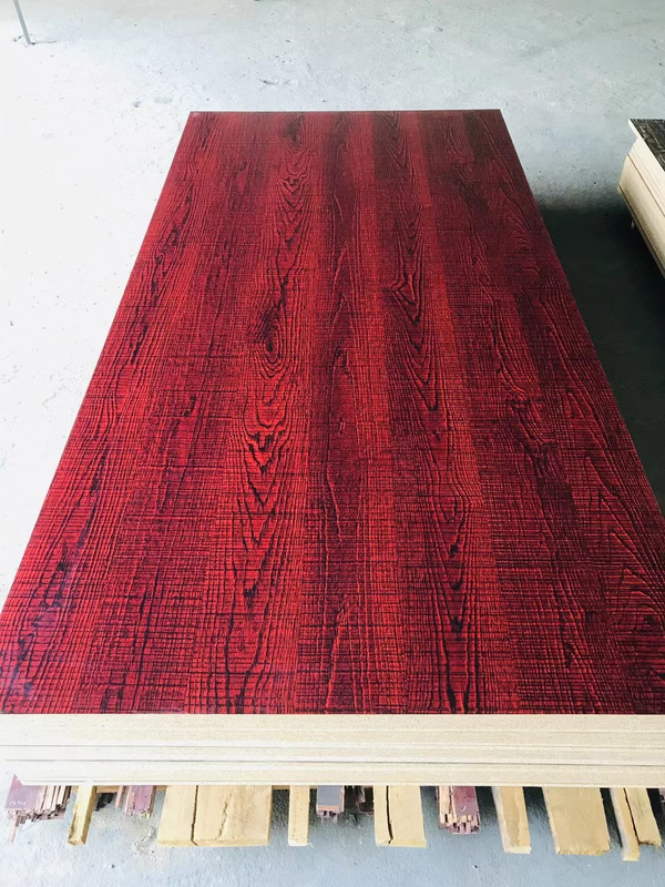 Hot sale 1220*2440*3-25mm two hot pressing melamine laminate plywood for furniture 