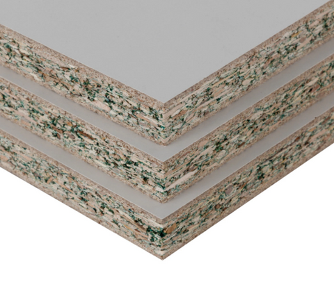 Moisture-Resistant Mealmine Laminated Particle Board for South American market