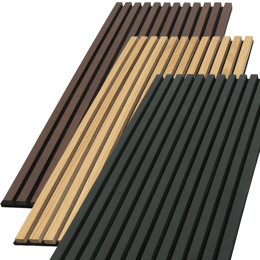 Veneered Acoustic Panels Wooden Sound-Absorbing Panels for Wall Decoration