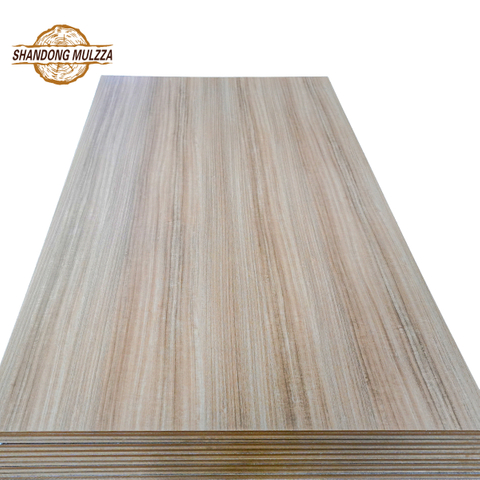 Fresh Light Brown Striped Density Board, Create a Comfortable Home