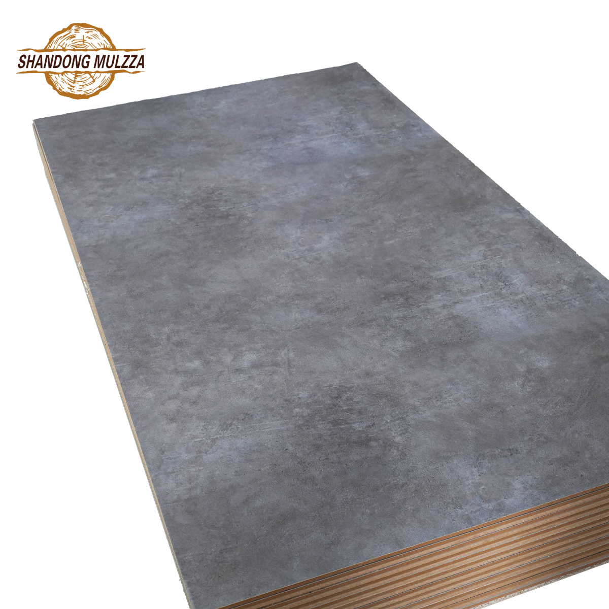 Industrial - style Grey Cement - grain Density Board, Ideal for Personalized Home Decoration