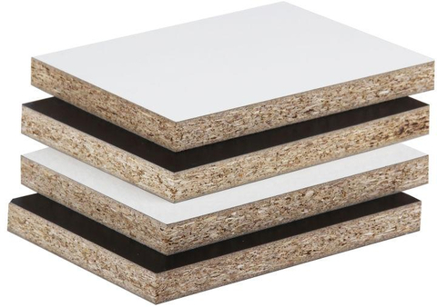 Factory Supplier color customized Melamine Faced chipboard/Particle Board for Furniture and Decorative