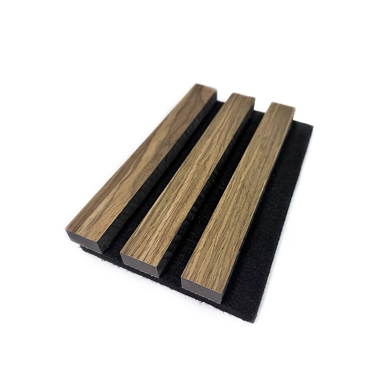 Veneered Acoustic Panels Wooden Sound-Absorbing Panels for Wall Decoration