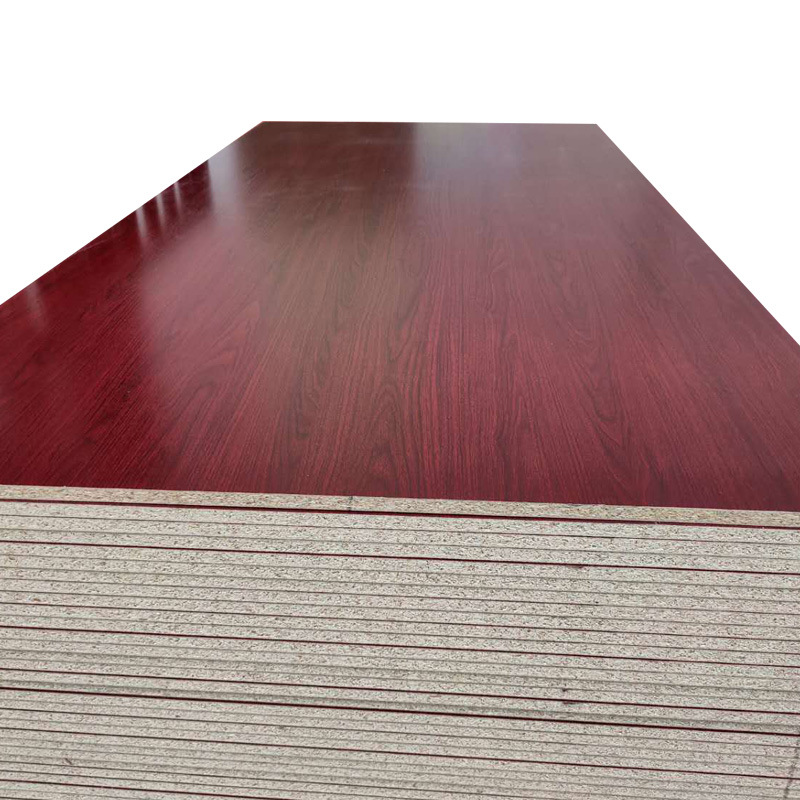 wood color /solid color High Quality Melamine Particle Board for Kitchen/Closet/Wardrobe