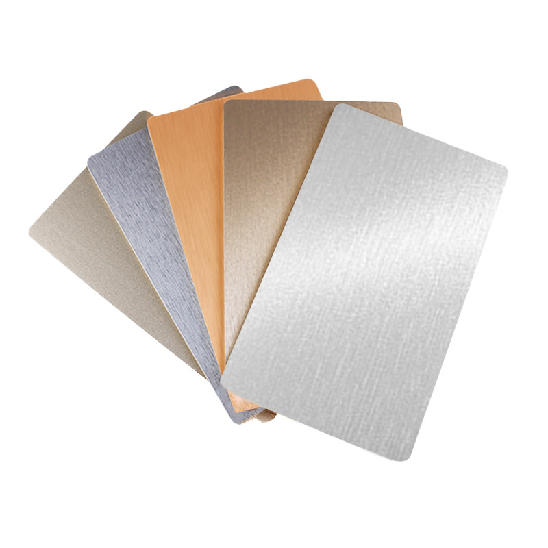  High-Gloss Metal Brushed Bamboo Charcoal Wood Veneer WPC Wall Panel