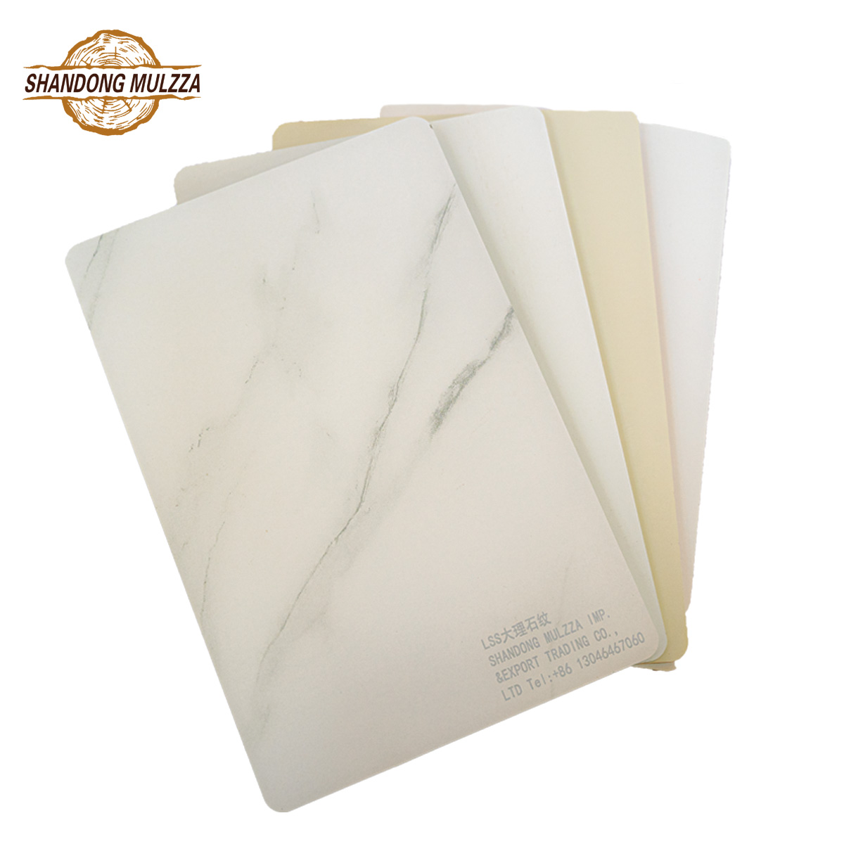 Moisture Resistant Solid Color Wood Melamine MDF Panel
